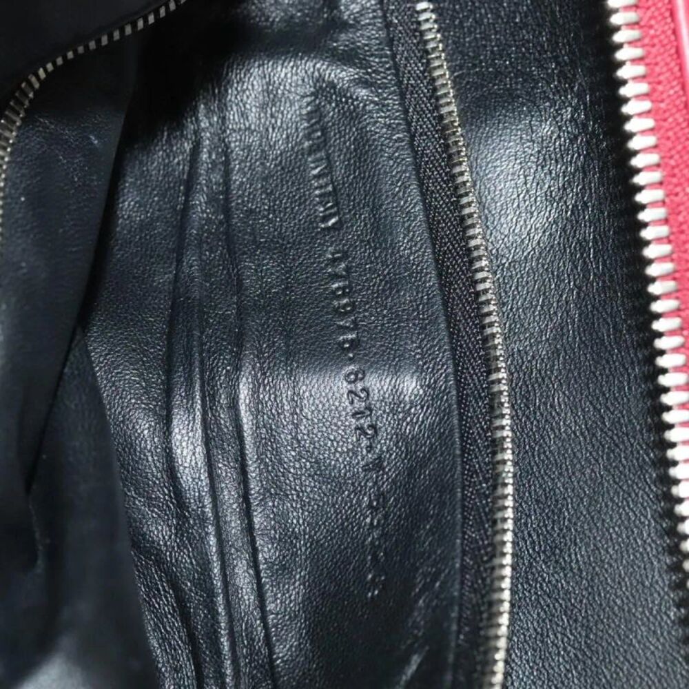 Balenciaga Triangle Duffle Leather Red Leather Handbag - Picture 7 of 16